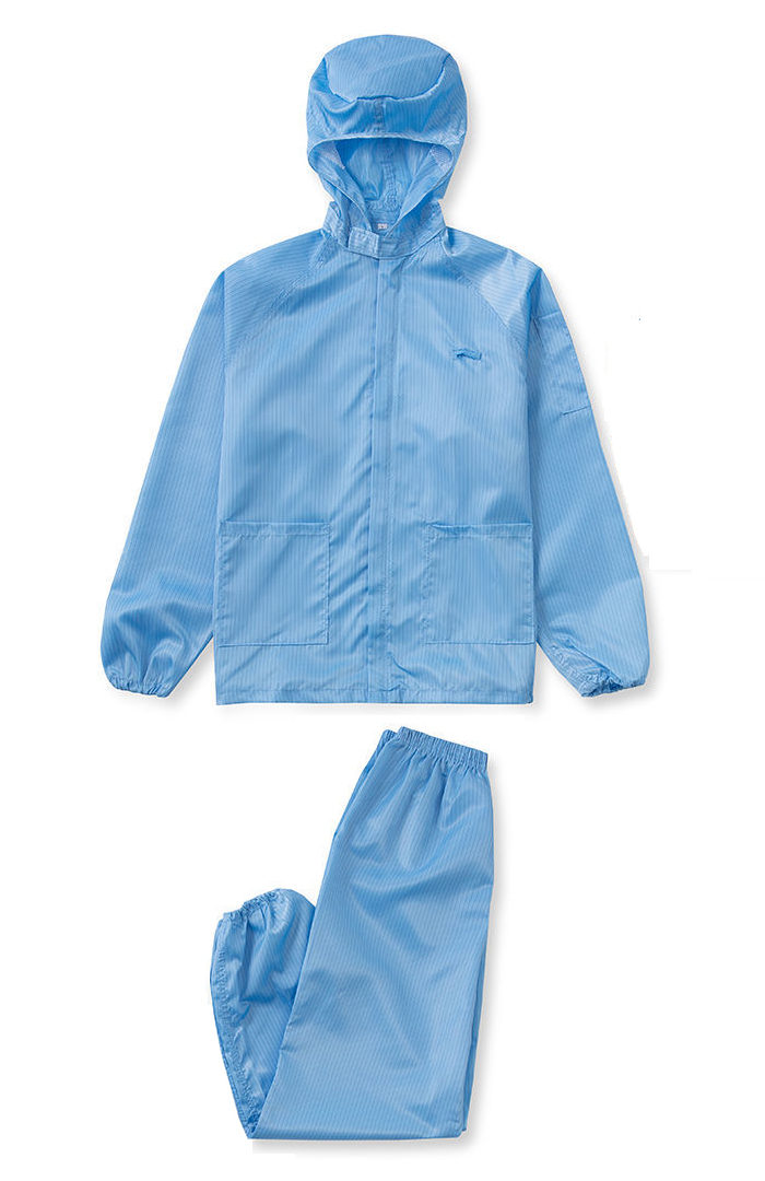 車間防靜電潔凈工作服定制款式圖片